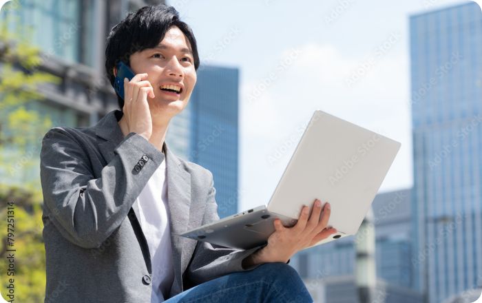  働く人　イメージ